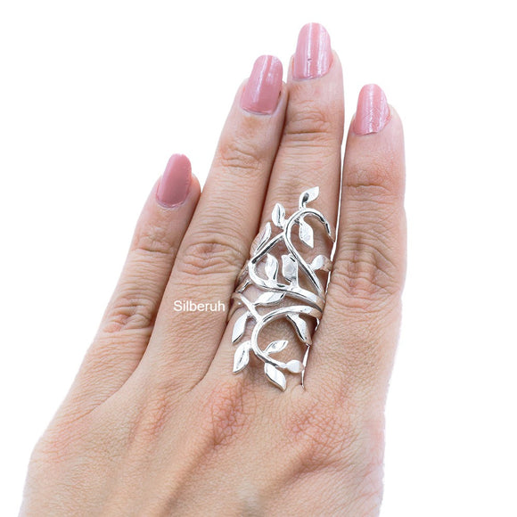 Leaf Silver Ring