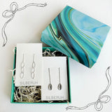 Leaf & Cowrie Silver Gift Set