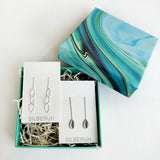 Leaf & Cowrie Silver Gift Set