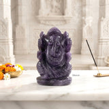 Lepidolite Ganesha