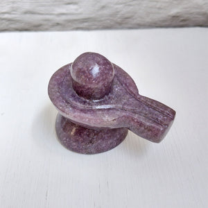 Lepidolite Shivling