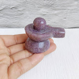 Lepidolite Shivling