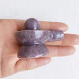Lepidolite Shivling