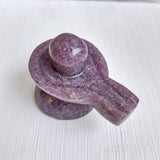 Lepidolite Shivling