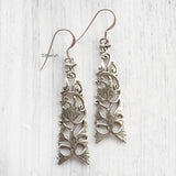 Lotus Silver Earring