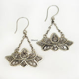 Lotus Silver Earring