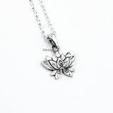 Lotus Silver Pendant