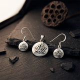 lotus symbol silver jewellery set India purity spiritual meaning