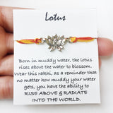 Lotus Silver Rakhi