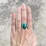 Malachite Silver Ring