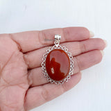 Mookaite Jasper Silver Pendant