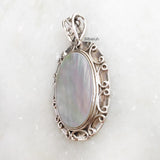 Mother of Pearl Silver Pendant