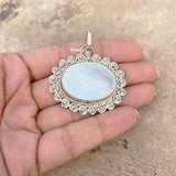 Mother of Pearl Silver Pendant