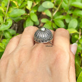 Mughal Silver Adjustable Ring