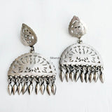 Mughalsarai Silver Tribal Earring