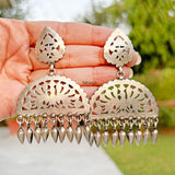 Mughalsarai Silver Tribal Earring
