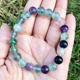 Multi Fluorite Bracelet