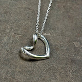 My Heart Silver Pendant