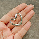 My Heart Silver Pendant