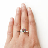 Mystic Topaz Silver Ring