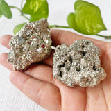 Natural Pyrite Stone Cluster for Prosperity and Abundance