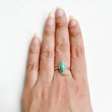 Natural Turquoise Silver Ring
