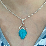 terling silver Celtic pendant for protection – chain not included