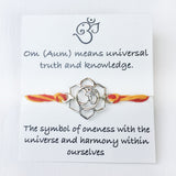 OM Silver Rakhi