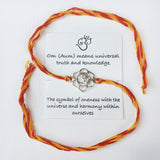 OM Silver Rakhi