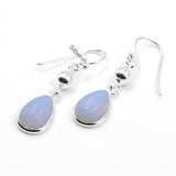 Opalite Drop Silver Earring