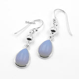 Opalite Drop Silver Earring