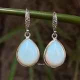 Opalite Drop Silver Earring