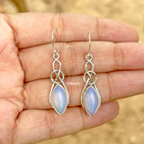 Opalite Marquise Silver Earring