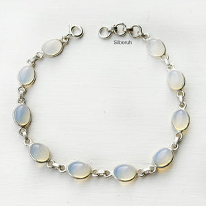 Opalite Silver Bracelet