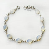 Opalite Silver Bracelet