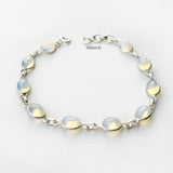 Opalite Silver Bracelet