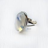 925 Silver Opalite Ring