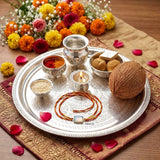 Opalite Raksha Bandhan Rakhi by Silberuh