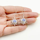 Opalite Sun Silver Earring