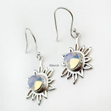 Opalite Sun Silver Earring