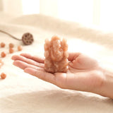 Orange Aventurine Ganesha