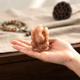 Orange Aventurine Ganesha