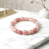 Peach Moonstone Bracelet