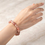 Peach Moonstone Bracelet