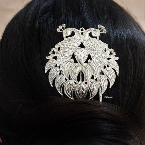 Silver Hair Pin for Women