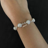 Pearl Silver Bracelet