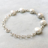 Pearl Silver Bracelet