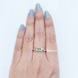 Peridot Silver Ring