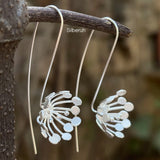 Phool Silver Earring