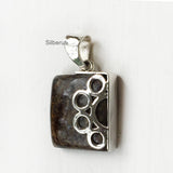 Pietersite Silver Pendant